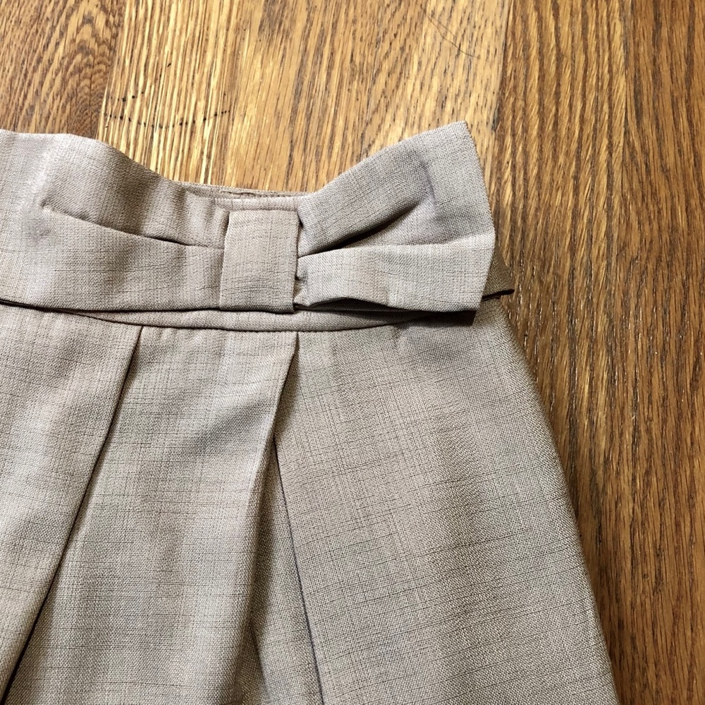 SOLD - Rope Picnic Tan Skirt (XS) NWT